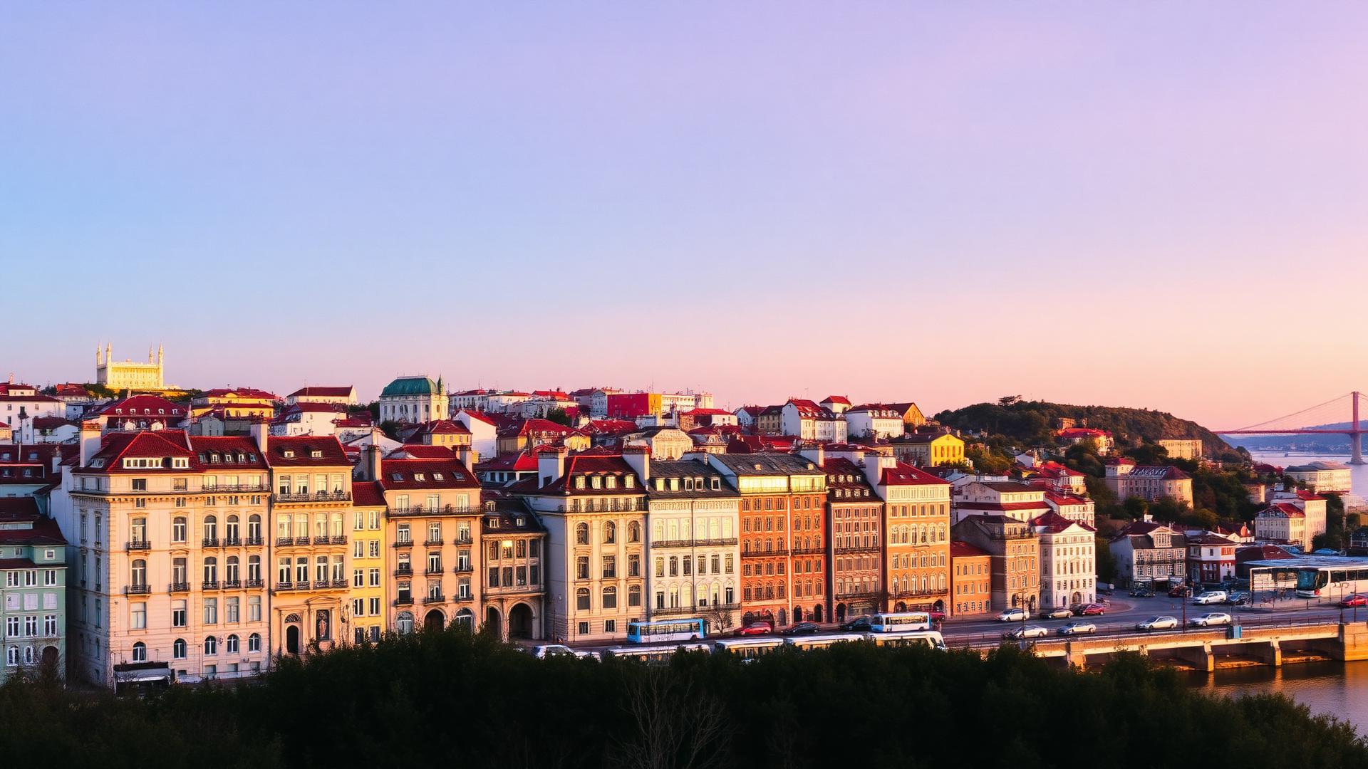 Lisbon skyline
