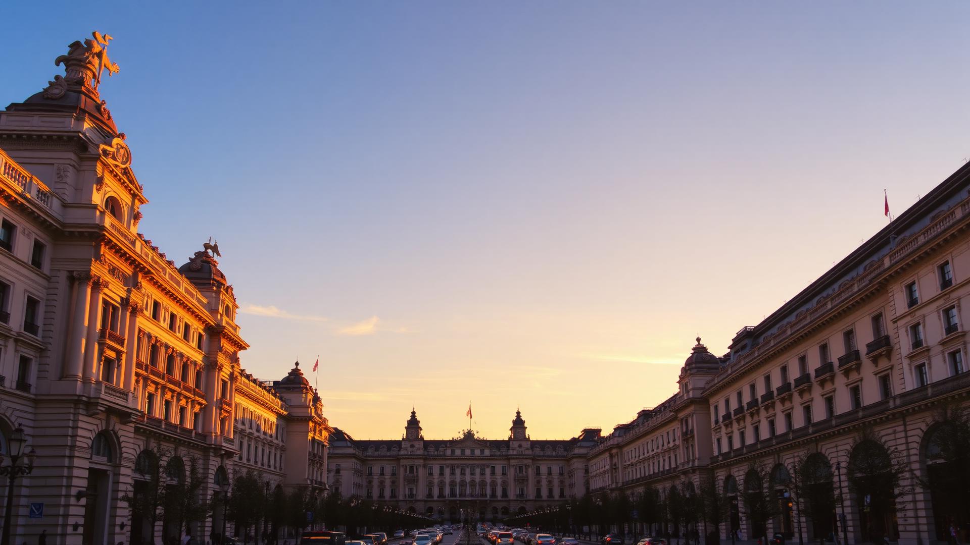 Madrid skyline