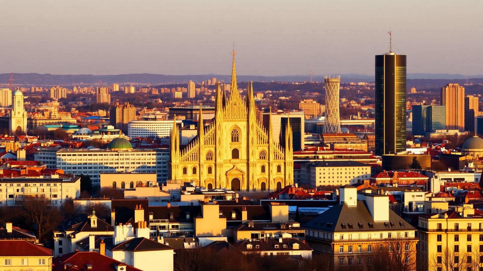 Milan skyline