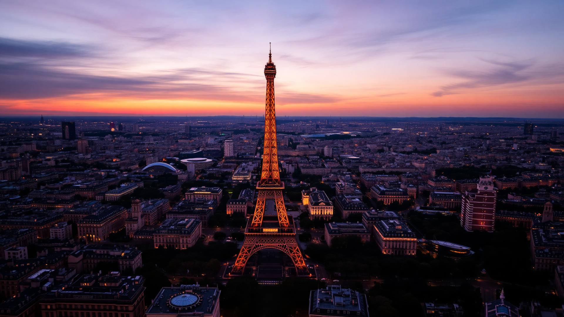 Paris skyline