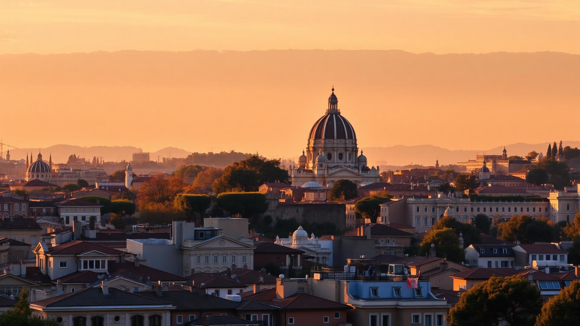 Rome skyline
